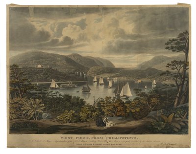 West Point, from Phillipstown by William James Bennett